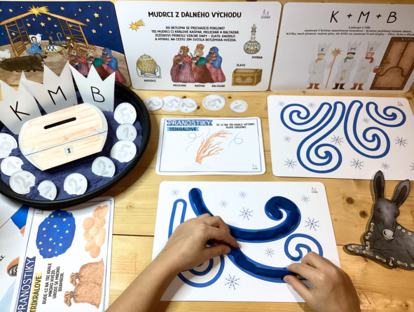 TŘÍKRÁLOVÉ PRANOSTIKY - SENZORICKÉ HRANÍ - PDF: POLOTOVAR 