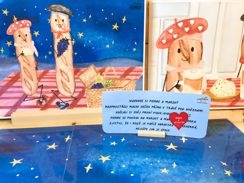 PIERRE A MARGOT VE MĚSTĚ LÁSKY- senzorické hraní - PDF: PDF