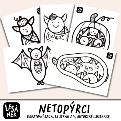 NETOPÝRCI - kreativní sada