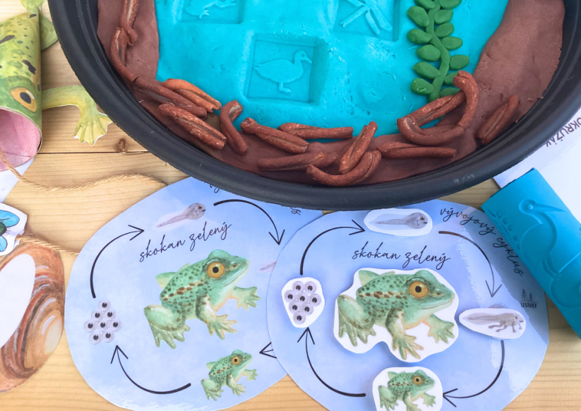 U RYBNÍKA - senzorické hraní