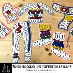 ZIMNÍ OBLEČENÍ - MULTIFUNKČNÍ ŠABLONY