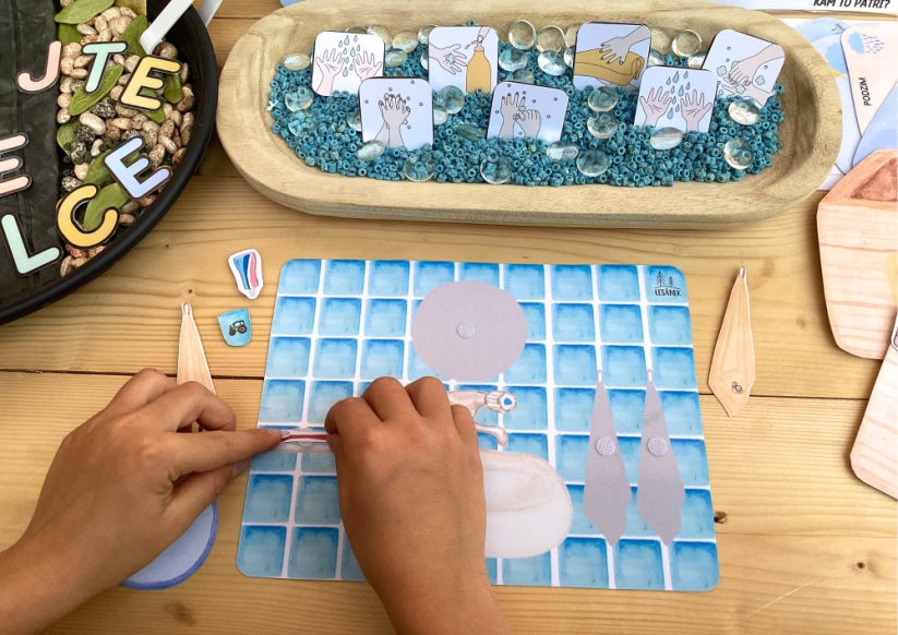 VÍTEJTE VE ŠKOLCE - senzorické hraní