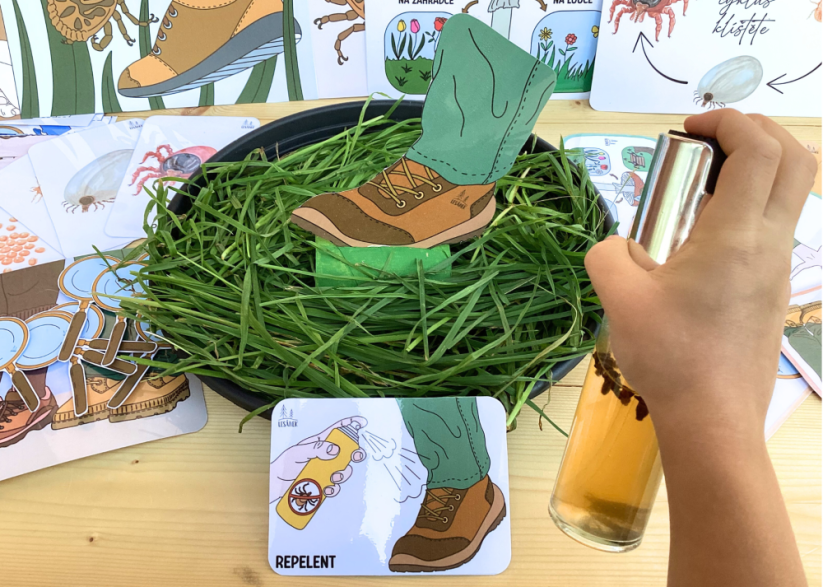 KLÍŠTĚ - senzorické hraní