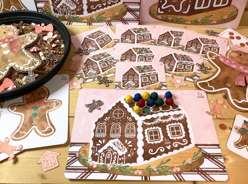 VŮNĚ PERNÍČKŮ - senzorické hraní