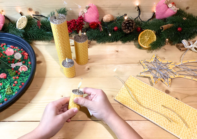 VÁNOČNÍ ZVYKY A TRADICE - SENZORICKÉ HRANÍ - PDF: PDF