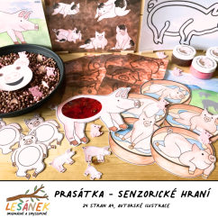PRASÁTKA - senzorické hraní
