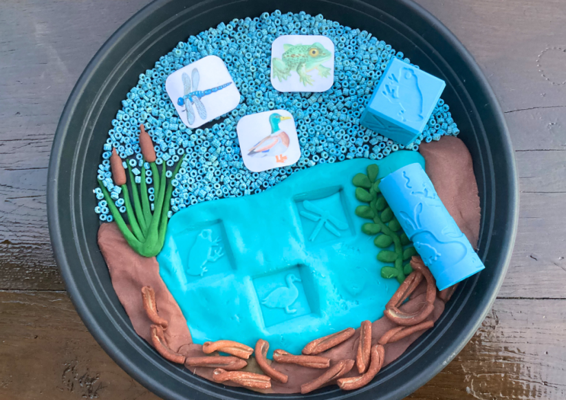 U RYBNÍKA - senzorické hraní