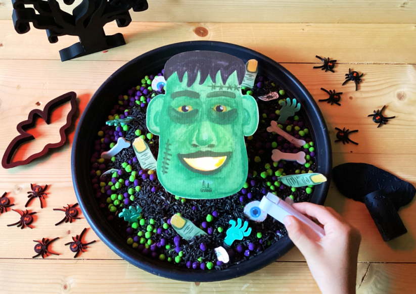 HALLOWEEN - senzorické hraní