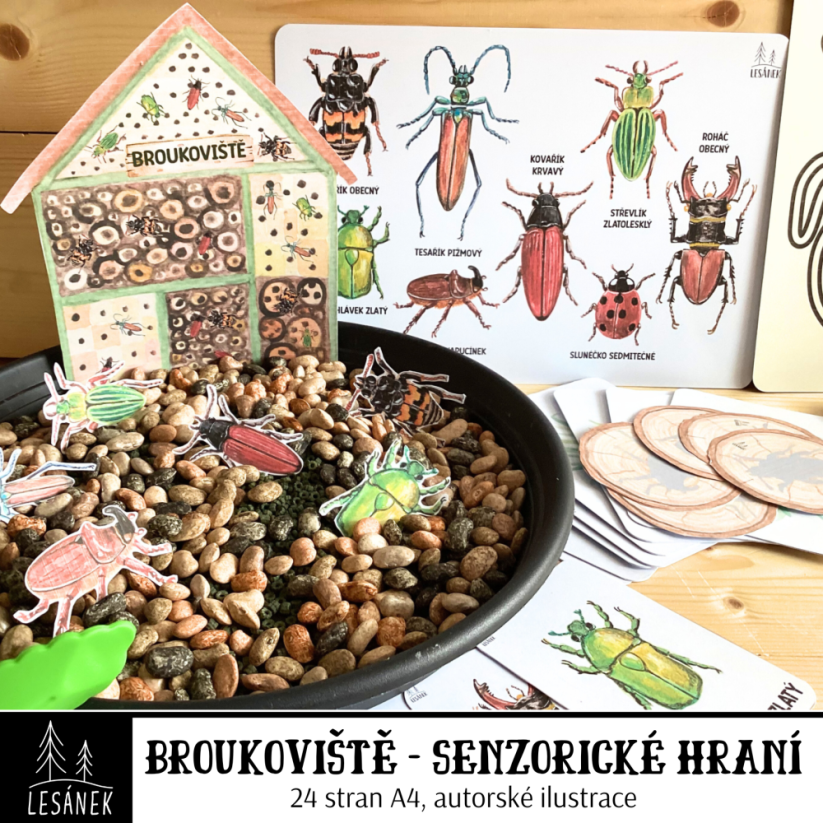 BROUKOVIŠTĚ - senzorické hraní