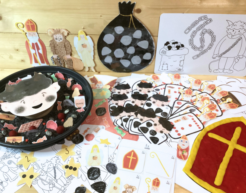 MIKULÁŠ A JEHO PARTA - senzorické hraní - PDF: PDF