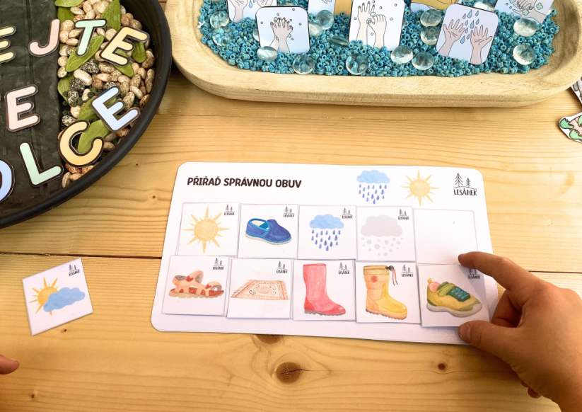 VÍTEJTE VE ŠKOLCE - senzorické hraní