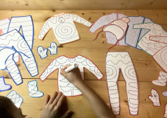 ZIMNÍ OBLEČENÍ - GRAFOMOTORIKA