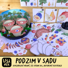 PODZIM V SADU - SENZORICKÉ HRANÍ
