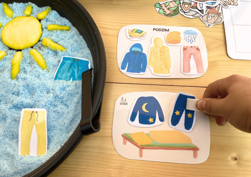 VÍTEJTE VE ŠKOLCE - senzorické hraní