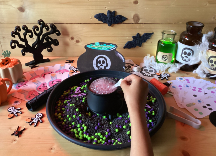 HALLOWEEN - senzorické hraní