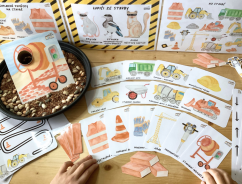 LUPIČI ZE STAVBY - senzorické hraní