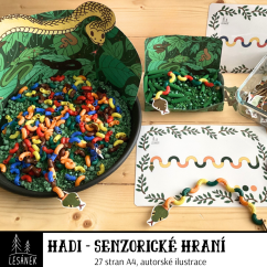 Hadi - senzorické hraní