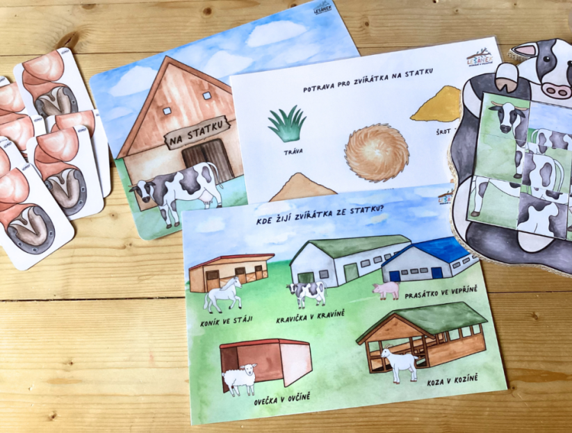 NA STATKU - senzorické hraní - PDF: POLOTOVAR 