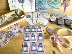 LEVANDULKY - senzorické hraní