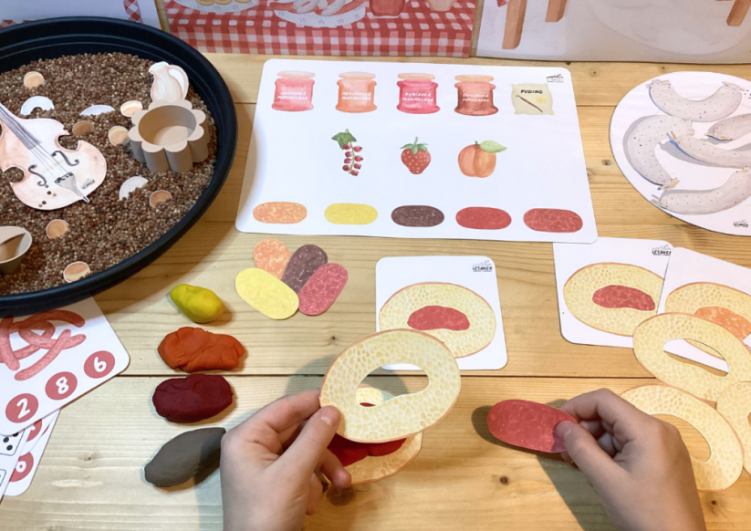 MASOPUSTNÍ HODOVÁNÍ - senzorické hraní - PDF: POLOTOVAR 