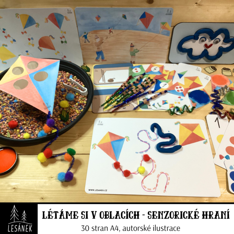 LÉTÁME SI V OBLACÍCH - senzorické hraní