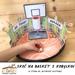 SKOČ NA BASKET S KOBYLKOU - aktivita do tácu
