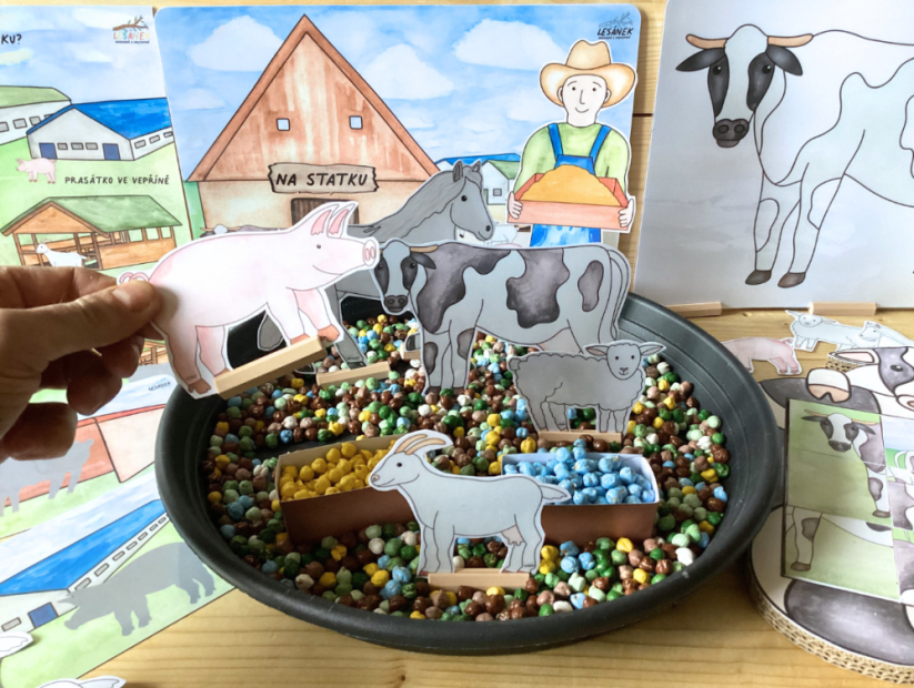 NA STATKU - senzorické hraní - PDF: POLOTOVAR 