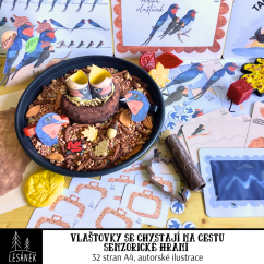 VLAŠTOVKY SE CHYSTAJÍ NA CESTU - senzorické hraní