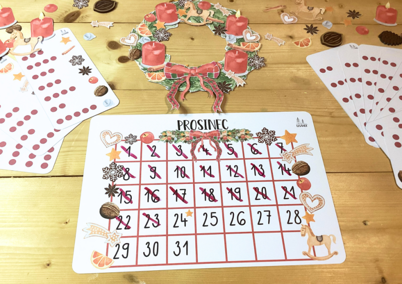 ADVENTNÍ VĚNEC - sada pdf aktivit - PDF: PDF