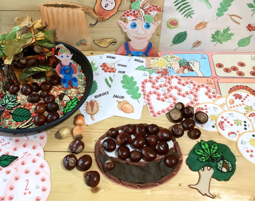 SKŘÍTCI OD JEŘABIN - senzorické hraní - PDF: POLOTOVAR 