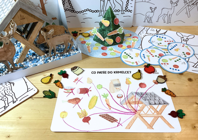 SEJDEME SE U KRMELCE - senzorické hraní