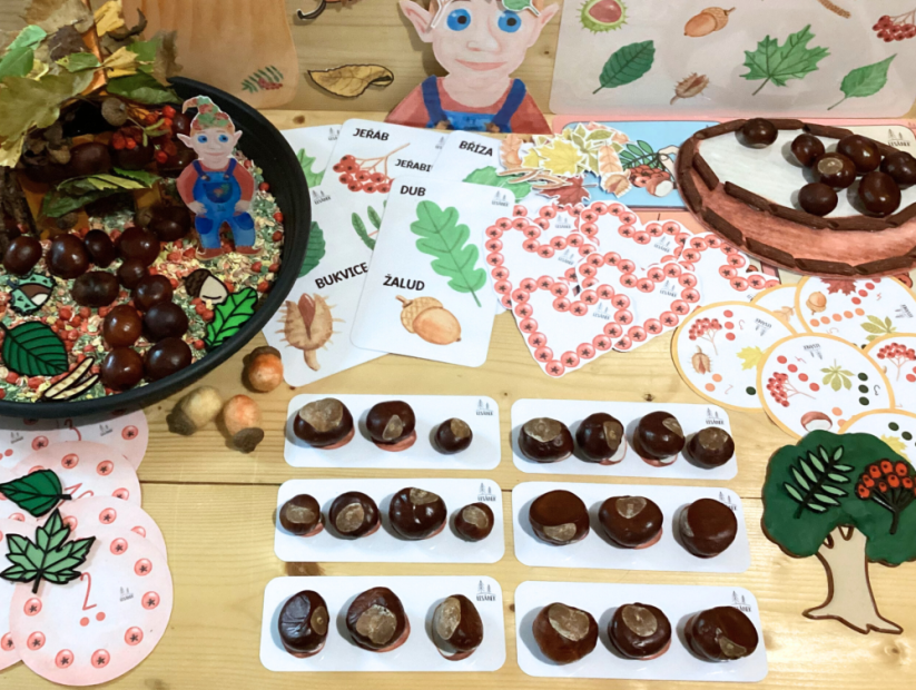 SKŘÍTCI OD JEŘABIN - senzorické hraní - PDF: POLOTOVAR 