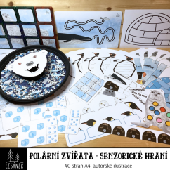 POLÁRNÍ ZVÍŘATA - senzorické hraní