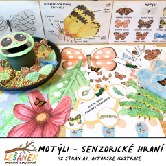MOTÝLI - senzorické hraní