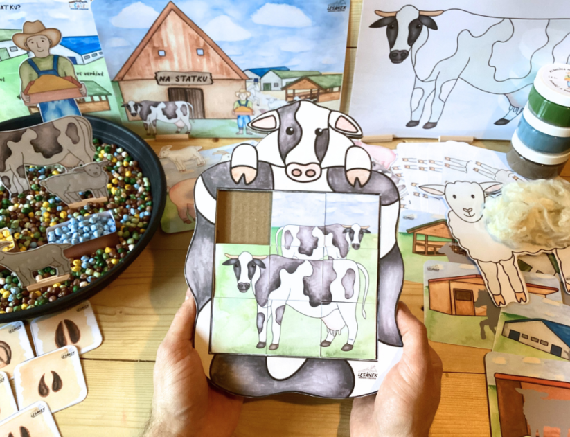 NA STATKU - senzorické hraní - PDF: POLOTOVAR 