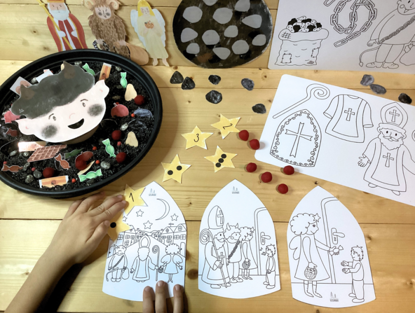 MIKULÁŠ A JEHO PARTA - senzorické hraní - PDF: PDF