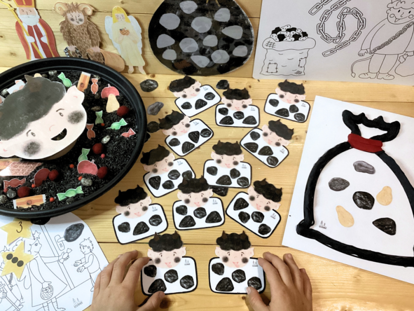 MIKULÁŠ A JEHO PARTA - senzorické hraní - PDF: PDF