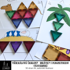 TŘÍKRÁLOVÉ ŠABLONY - HRÁTKY S MAGNETICKOU STAVEBNICÍ