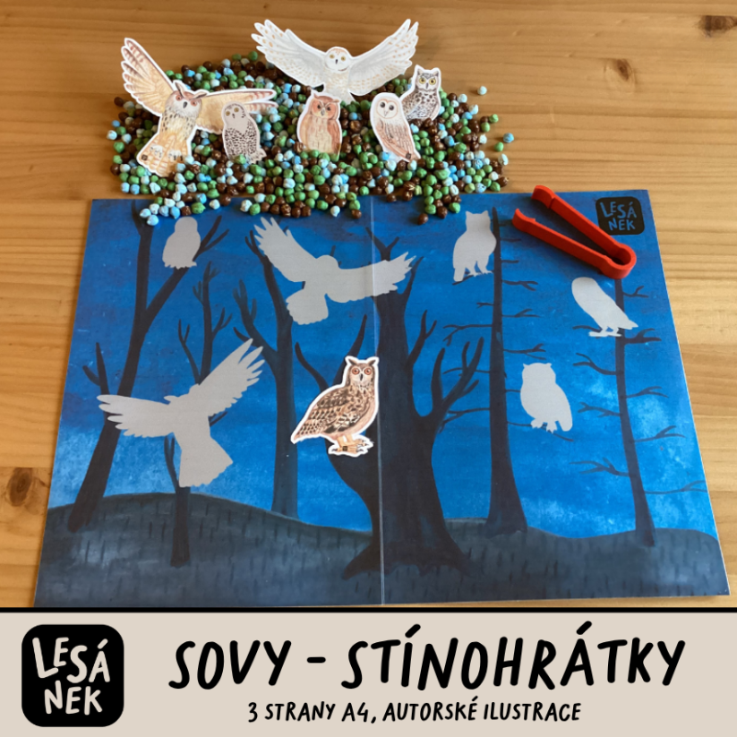 SOVY - STÍNOHRÁTKY