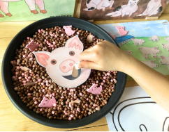 PRASÁTKA - senzorické hraní