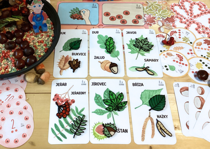 SKŘÍTCI OD JEŘABIN - senzorické hraní - PDF: POLOTOVAR 