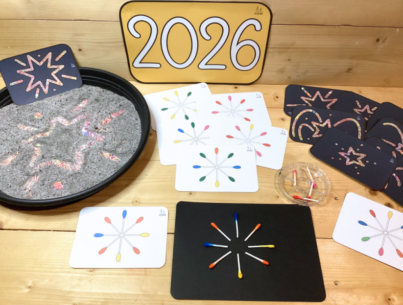 NOVOROČNÍ JISKŘENÍ - SENZORICKÉ HRANÍ - PDF: POLOTOVAR 