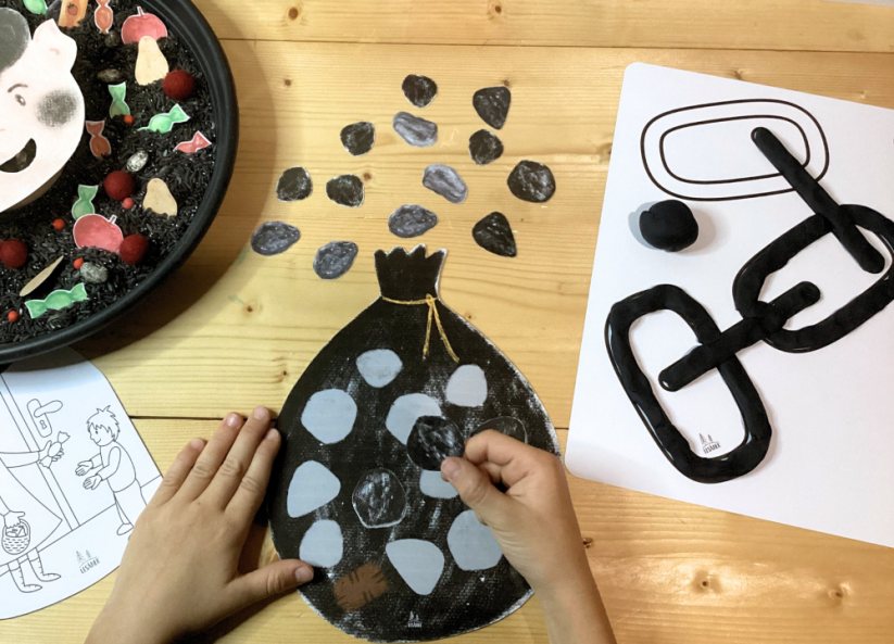 MIKULÁŠ A JEHO PARTA - senzorické hraní - PDF: PDF