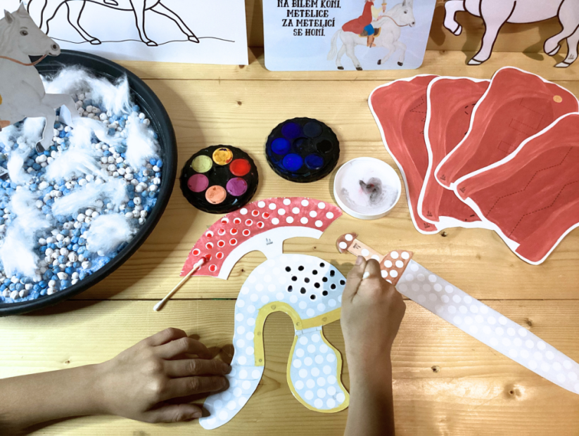 SVATÝ MARTIN - senzorické hraní - PDF: POLOTOVAR 