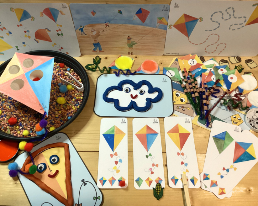 LÉTÁME SI V OBLACÍCH - senzorické hraní