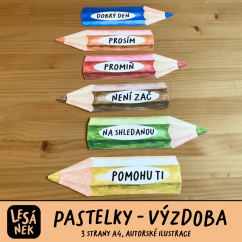 PASTELKY - VÝZDOBA