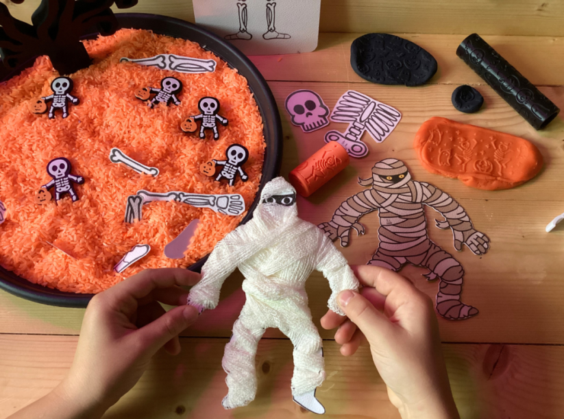 HALLOWEEN - senzorické hraní