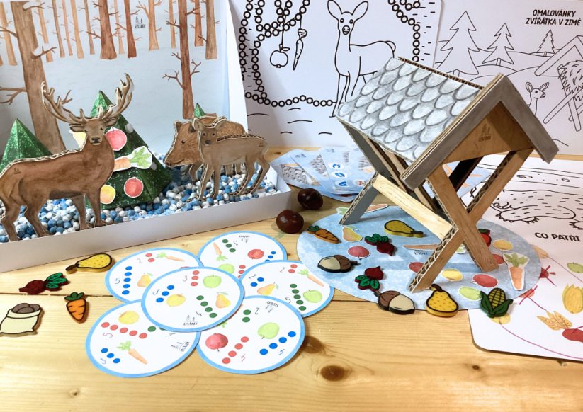 SEJDEME SE U KRMELCE - senzorické hraní