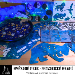 HVĚZDNÉ NEBE - senzorické hraní