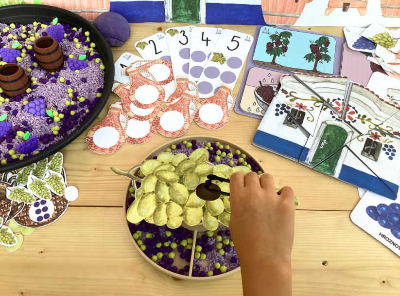 VINNÁ RÉVA - senzorické hraní - PDF: PDF